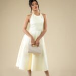 Yellow Midi Dress – “Marseille Midi”